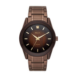 Relic by Fossil Men's Rylan Three-Hand Brown Stainless Steel Bracelet Watch (Model: ZR77312) RELIC
