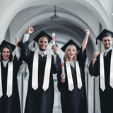 SATINIOR 5 Pieces 72 Inch Graduation Stole Sublimation Plain Honor Stole Blank Unisex Adult SATINIOR