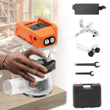 Aslsouti Cordless Trim Router, Compact Wood Router Tool Compatable for Makita 18V/21V Batteries, Power Palm Routers Brushless for Woodworking, 1/4" Collets Fixed Base with Depth Adjustment 6 Speeds Aslsouti