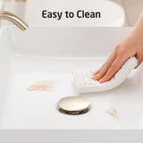 KES Bathroom Vessel Sink 20 Inch Above Counter Rectangular White Ceramic Countertop Sink for Cabinet Lavatory Vanity, BVS123S50 KES