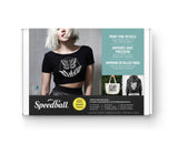 Speedball Complete Photo Emulsion Screen Printing Kit - Includes 10 × 14 in Frame, 30 W LED Exposure Lamp, Flex Fabric Inks , Diazo Solution, Remover, Transparencies Speedball