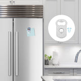 Sublimation Fridge Magnet Bottle Opener Blanks, Personalized Photo Gifts Heat Transfer for Party Favors Wedding Bestman DIY Craft Supplies (5PCS-Blank) CozyCabin