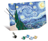 Ravensburger Relax CreArt Van Gogh: Starry Night Canvas Paint by Numbers Kit | Perfect DIY Art Gift for Adults, Stress Relief, and Creative Hobby Ravensburger