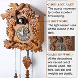 Kendal Handcrafted Wood Cuckoo Clock MX211 Kendal