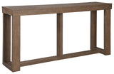 Signature Design by Ashley Cariton Contemporary Sofa Console Table, Grayish Brown Signature Design by Ashley