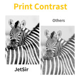 JETSIR 4 Color Compatible Refill Ink kit for Canon 250 251 270 271 280 281 PG240 CL241 PG245 CL246 PG210 CL211 1200 2200 Inkjet Cartridge, CISS ect, 100ml x5 Bottle with 4 Syringe and Instruction JETSIR