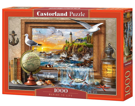 CASTORLAND 1000 Piece Jigsaw Puzzle, Marine to Life, Adult Puzzle, Castorland C-104581-2 Castorland