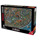 Anatolian Puzzle - Fractal Istanbul, 3000 Piece Jigsaw Puzzle, #4913 Anatolian