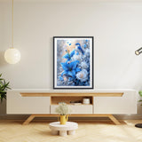 EOBROMD Diamond Art Painting Kits for Adults Birds Flower, 5D Full Drill Diamond Dots, DIY Diamond Art Painting Kits for Adults Beginners, Diamond Gem Art and Crafts for Home Wall Decor 12x16inch EOBROMD