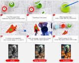 Rebotipy DIY Moon Paint by Numbers Kits Animals Cat Paint by Number on Canvas with Brushes Painting Artwork Kits Halloween Gifts Paint by Number for Adults Beginner Home Wall Decor 16x20 in Rebotipy