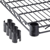 TRINITY Basics 5-Tier Adjustable Wire Shelving with Wheels for Kitchen Organization, Garage Storage, Laundry Room, NSF Certified, 600 to 2250 Pound TRINITY