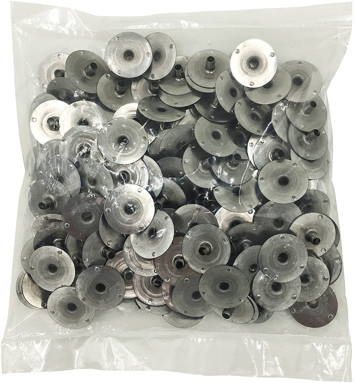 200pcs/20mm Candle Wick Tabs Metal,Metal Candle Wick Sustainer Tabs,Wick Base for Candle Making GSXRB