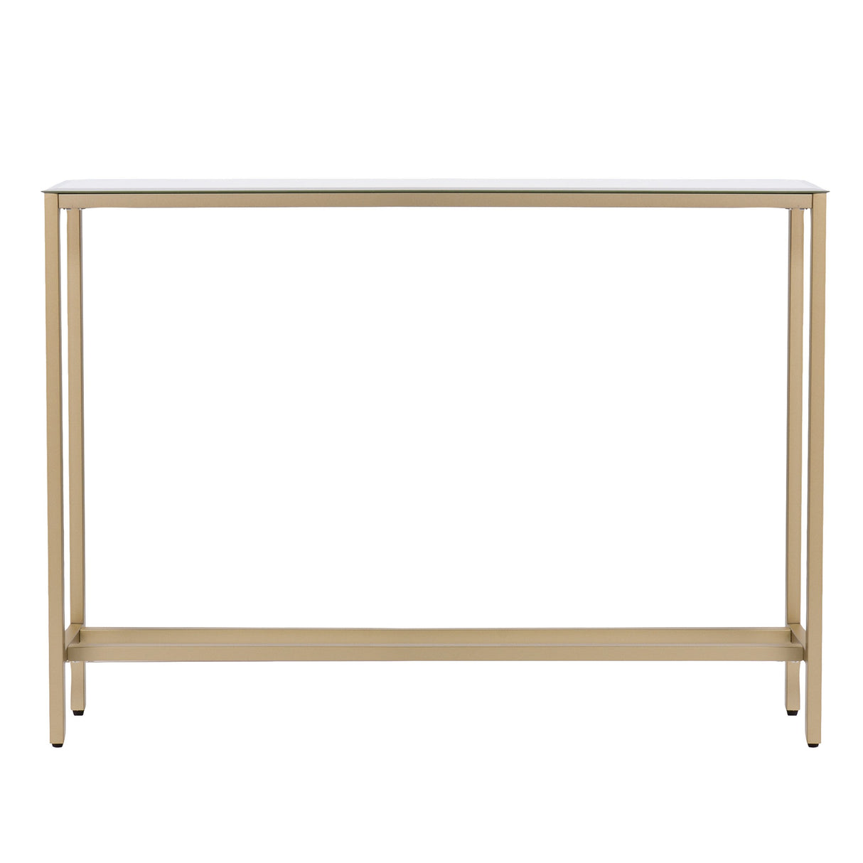 SEI Furniture Southern Enterprises Darrin Narrow Console Table, 36" W, Metallic gold, AMZ7929MC SEI Furniture