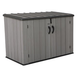 Lifetime Horizontal Outdoor Storage Shed, 75 Cu. Ft. Capacity Lifetime