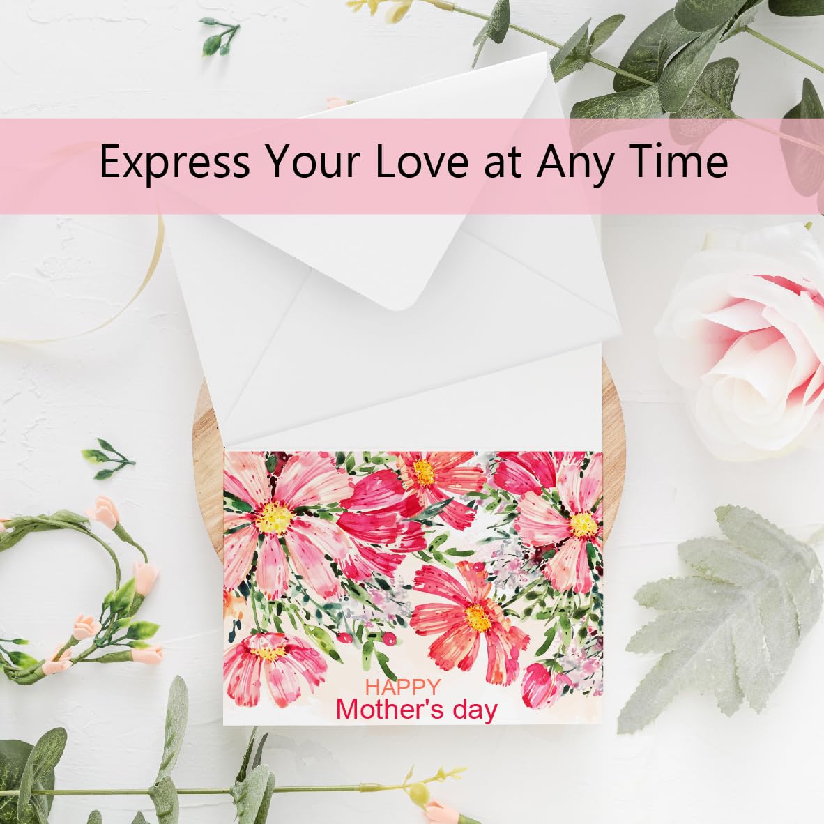 50 Pack Heavyweight Cotton Watercolor Cards with Envelopes, 4 x 6 Inch, Perfect for Painting or Card Making, Ideal for Christmas and Birthday Gifts ANSSDO