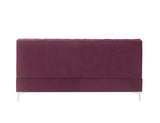 Acme Furniture Jaszira Modular - Armless Sofa in Burgundy Velvet Acme