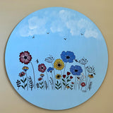 Flower Stencils for Painting Wildflower Stencils Reusable Floral Stencil for Crafts Wall Canvas Fabrics Furniture Card SUNVERSE