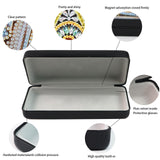 5D Diamond Painting Eye Glass Case Glasses Storage Box, DIY Dreamcatcher Net Diamond Art Painting Sunglass Case for Adults, Handmade Diamond Art Glasses storage Art Craft Gift Travel Sunglass LazyFold