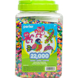 Perler Multi-Mix Fuse Beads Jar, Assorted Colors, Pack of 22000 (PER17000) Perler