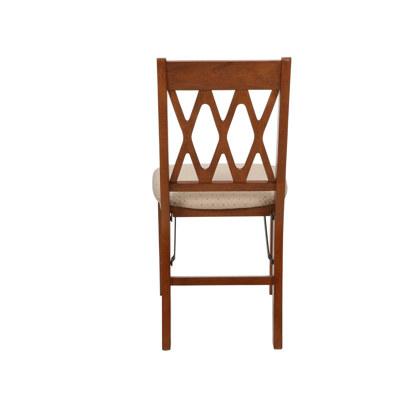 Stakmore Lattice Back Folding Chair Finish, Set of 2, Wood, Cherry