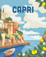 Ravensburger Creart Capri Paint by Numbers Kit for Adults Ravensburger