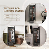 6 Gun Safes Electronic Gun Safe for Rifle and Pistols Quick Access Rifle Safes for Home with Drawer Gun Safe Clearance Gun Cabinets for Rifles and Shotguns Gun Locker with Adjustable Shelf Gun Rack SAPITAL