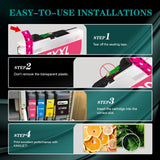 Kingjet Compatible LC406 Ink Cartridges for Brother MFC-J4335DW Printer Replacement for Brother LC406 Ink Cartridges LC406XL LC 406 XL Work for MFC-J4345DW MFC-J4535DW MFC-J5855DW Printer,4 Pack Kingjet