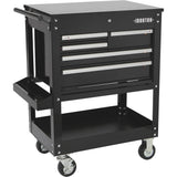 Ironton 30in. 5-Drawer Mechanic's Tool Cart - 33-7/8in.L x 17-5/8in.W x 39-1/8in.H, 700-Lb. Capacity Ironton