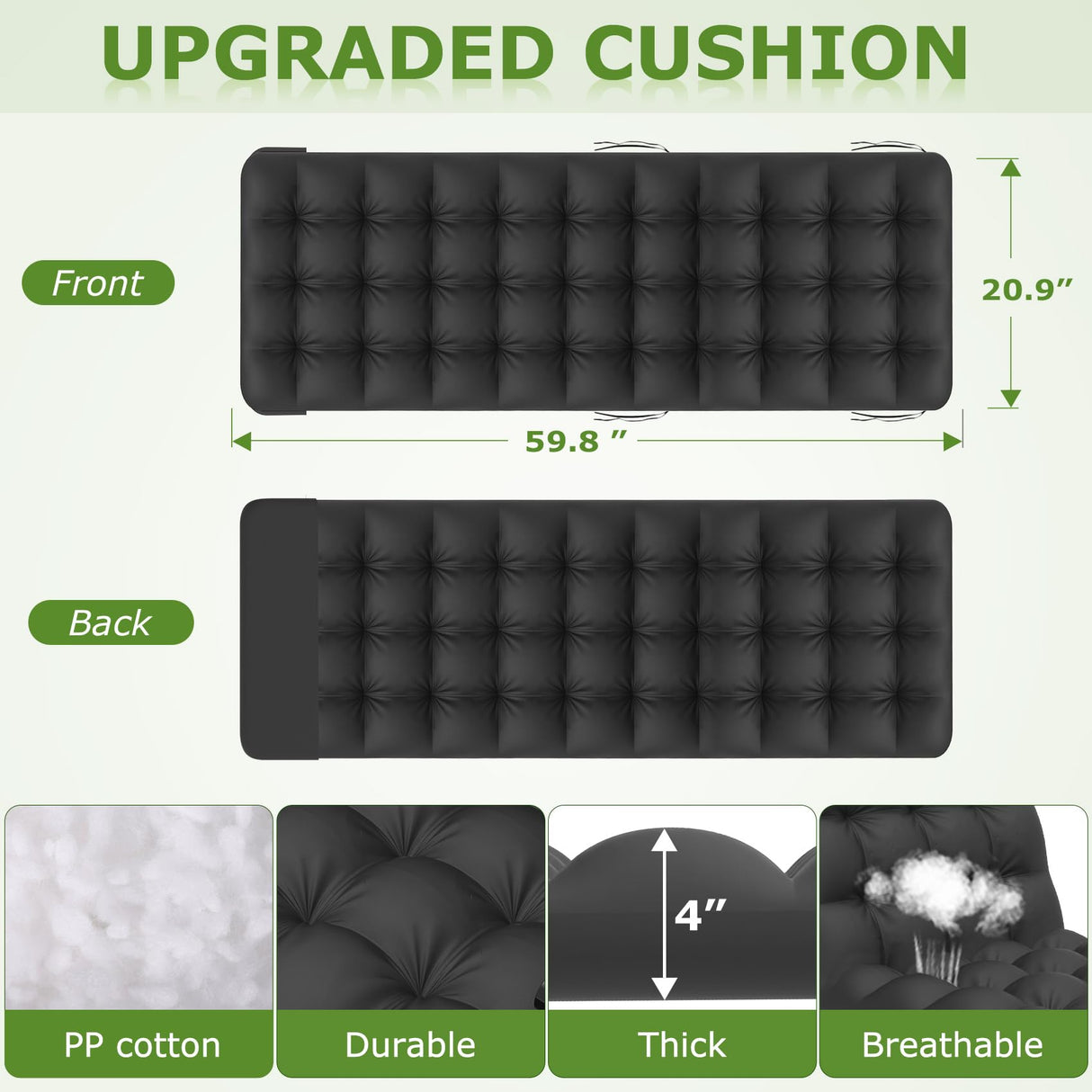 Suteck Zero Gravity Chair, Reclining Camping Lounge Chair w/Removable Cushion, Upgraded Lock and Cup Holder, Reclining Patio Chairs Folding Recliner for Indoor and Outdoor Suteck