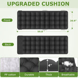 Suteck Zero Gravity Chair, Reclining Camping Lounge Chair w/Removable Cushion, Upgraded Lock and Cup Holder, Reclining Patio Chairs Folding Recliner for Indoor and Outdoor Suteck