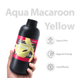 Phrozen Aqua Resin for 3D Printing, 405nm UV-Curing Photopolymer, Low Shrinkage, High Precision, Low Odor, Vivid Color, Non-Brittle, Fast Curing for LCD/DLP/SLA Printers (Macaroon-Yellow, 1KG) phrozen