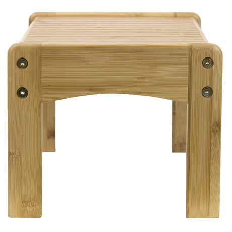 Sorbus Small Bamboo Step Stool - Wooden Foot Rest Stool & Potty Training Stool for Kids Toddlers Sorbus