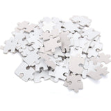 KEILEOHO 30 Sets 120 Pieces 8 x 11 inches Blank Sublimation Jigsaw Puzzles, DIY Heat Press Sublimation Puzzle Blanks, Blank Puzzle for Sublimation Blanks Heat Press Transfer Make Your Own Puzzles KEILEOHO