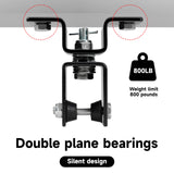 Rotating Punching Bag Hanger with 360degree Swivel Hook Heavy Duty Ceiling Wall Mount for Boxing MMA, Fitness Training Secure Adjustable Steel Bracket Speed Bag Aerial Yoga Swing Gymnastic Rings JARGUUO