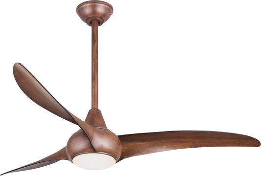 Minka-Aire F844-DK Light Wave 52" Ceiling Fan, Distressed Koa with Remote and Additional Wall Control