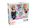 Buffalo Games - Sheena Pike - Cupcake Kittens - 750 Piece Jigsaw Puzzle for Adults -Challenging Puzzle Perfect for Game Nights - Finished Size is 24.00 x 18.00 Buffalo Games