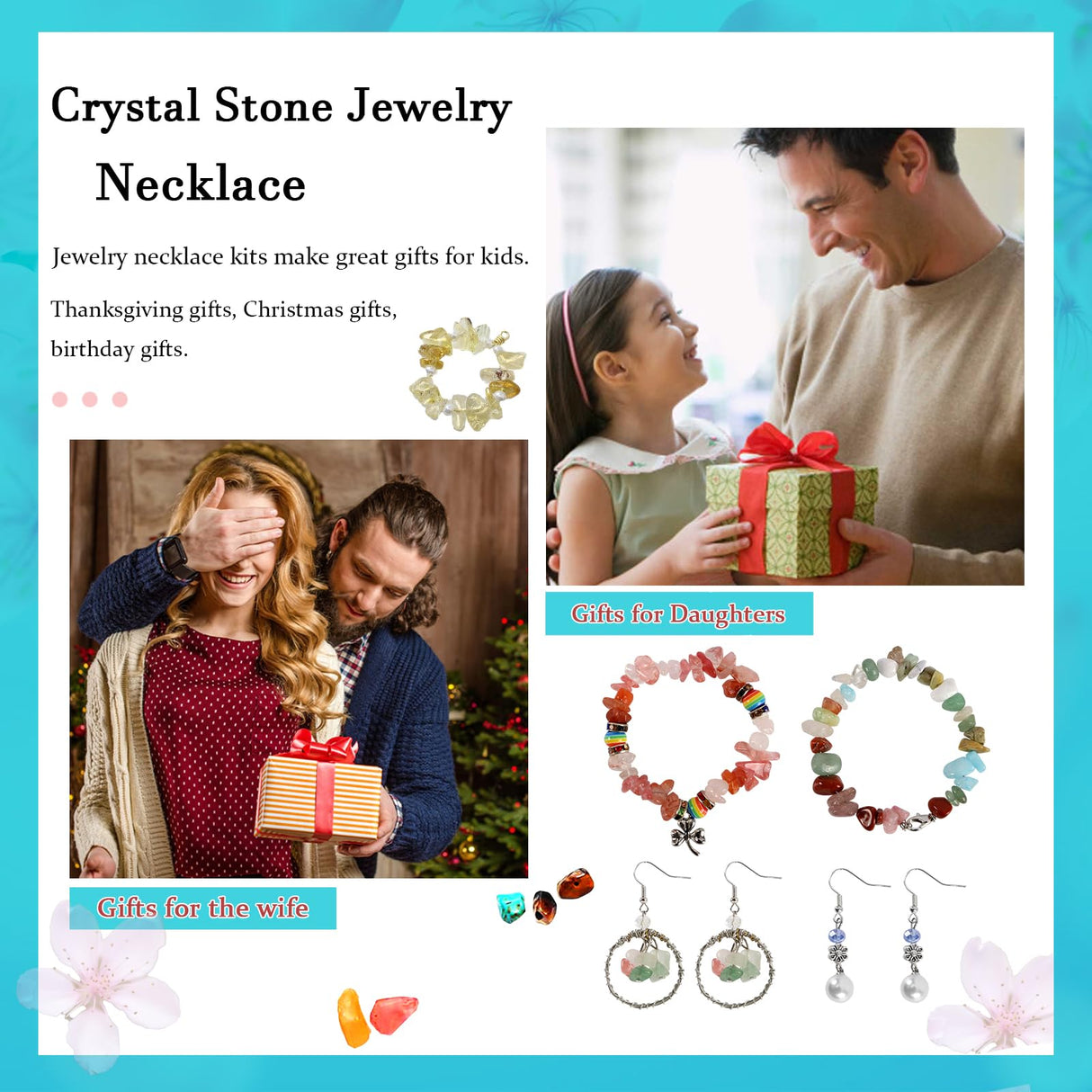 RUOMOXI Y Jewelry Making Supplies Kit for Adults - 1200 Crystal Beads, Jewelry Pliers, Earring Hooks, Necklace Clasp, Beading Wire - DIY Bracelets/Earrings/Rings for Beginners & Professional RUOMOXI Y