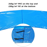 12FT Trampoline Safety Pad Trampoline Replacement Pad Safety Spring Cover, No Hole for Poles, Fit 5.5-7 inch Springs (Pads Only) Zoomster