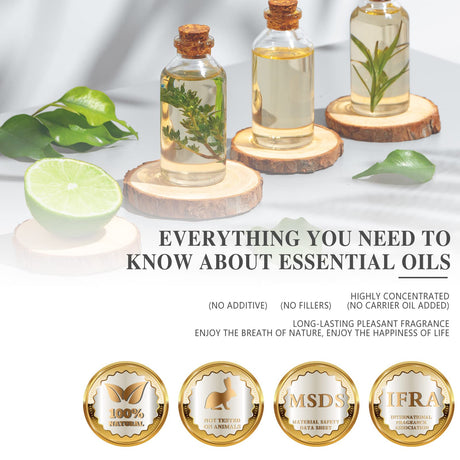 Vanilla Essential Oil 30ml/1.01fl.oz, MAYJAM Premium Vanilla Oils for Aromatherapy, Diffuser, Soap Making, Candle Making, Long Lasting Scents MAYJAM