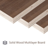 Pmnianhua Wall Mounted Desk,31'' Wall Mounted Drop Leaf Table,Drop Down Table,Folding Table,Fold Down Wall Desk,Floating Desk for Wall Laundry Room Bar Home Office Small Space(Walnut) Pmnianhua