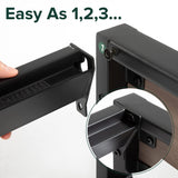 ZINUS Suzanne 37 Inch Grey Wash Bamboo and Metal Platform Bed Frame - Durable, No Box Spring Needed, Easy Assembly Zinus