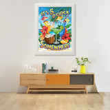 KTHOFCY 5D DIY Diamond Painting Kits for Adults Kids Drinks Full Drill Embroidery Cross Stitch Crystal Rhinestone Paintings Pictures Arts Wall Decor Painting Dots Kits 15.7X11.8 in KTHOFCY