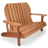 All Things Cedar LS48 Adirondack Cedar Garden Love Seat All Things Cedar