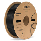 ELEGOO PC Filament 1.75mm Black 1KG, Tough and Durable Professional 3D Printer Filament Dimensional Accuracy +/- 0.05mm 1KG Spool Heat Resistant 3D Printing Polycarbonate Material ELEGOO