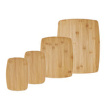 Farberware 4-Piece Reversible Bamboo Cutting And Charcuterie Board Set, Assorted Size Farberware