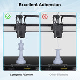 Comgrow PLA 3D Printer Filament, Durable and Stronger 3D Printer PLA Filament 1.75mm Fit Most 3D Printers, Dimensional Accuracy +/- 0.02 mm, 2LBS Spool PLA Grey Comgrow