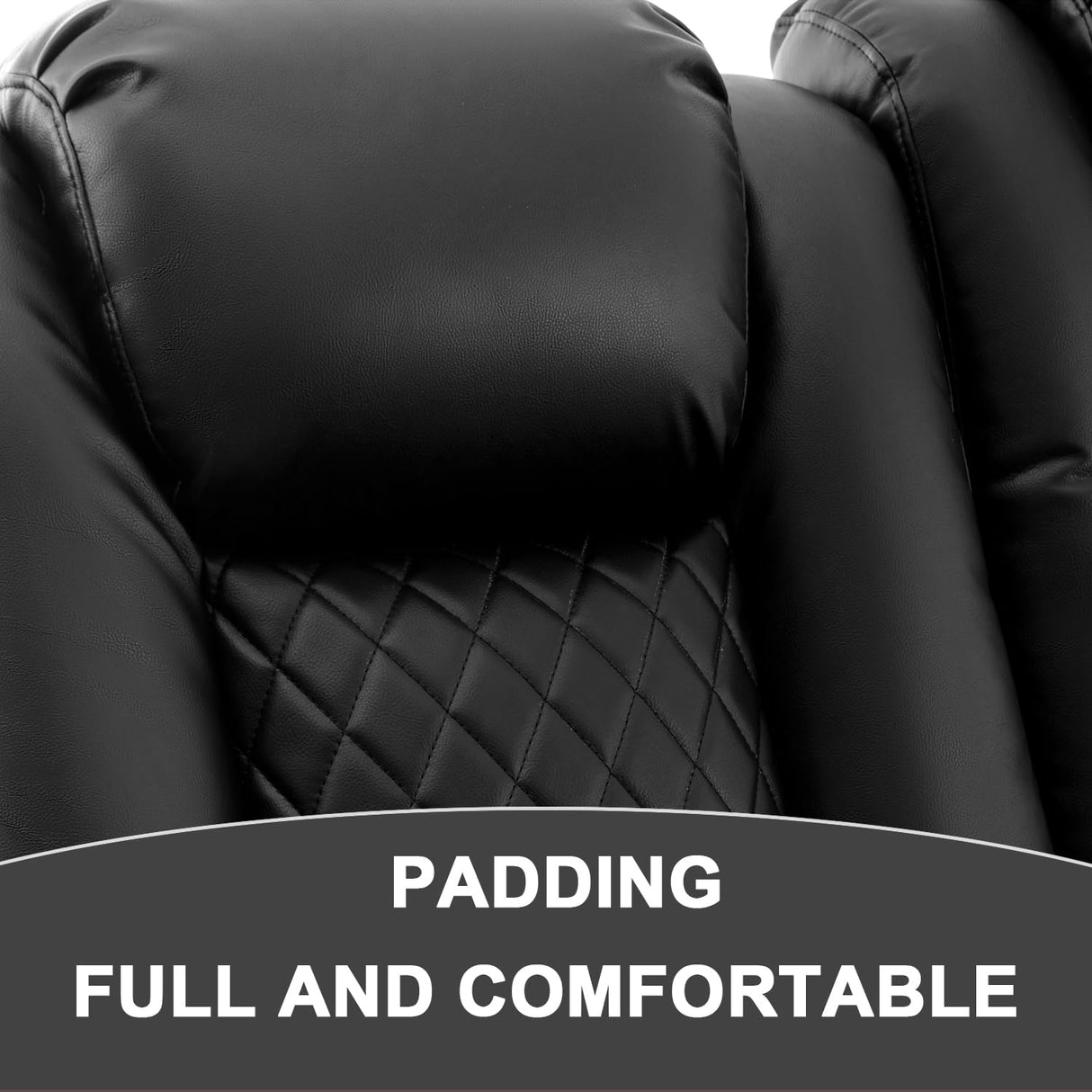 AZXZCS RV Loveseat Recliner, Wall Hugger Recliners Sofa PU Leather with Removable Armrests and Pillows for RVs, Living Rooms, and Home Theaters (Brown, Row of 2) AZXZCS