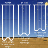 ENJOYBRIDAL Floral Bedroom Curtains 84 Inch Length 2 Panels Set Farmhouse Semi Sheer Living Room Drapes Cotton Linen Blend Bohemian Window Curtain Panels with Tassel Beige Rod Pocket Drapes ENJOYBRIDAL