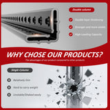 VDEVY Garage Shelving Heavy Duty 3-Tier Storage Shelves Metal Shelving 2000LBS Garage Shelves Adjustable Metal Shelf for Kitchen Warehouse Pantry Closet,24" W x 16" D x 36" H VDEVY