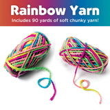 Creativity for Kids Quick Knit Loom Kit - Knitting Kit for Kids, Make Your Own Pom Pom Hat and Accessories, Knitting Loom Crafts for Kids Creativity for Kids